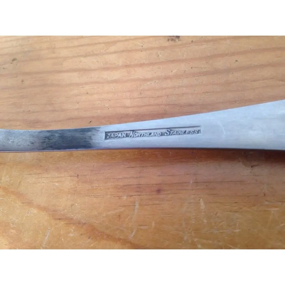 Vitnage Mid Century Modern Northland Stainless Steel Large Serving Fork 9